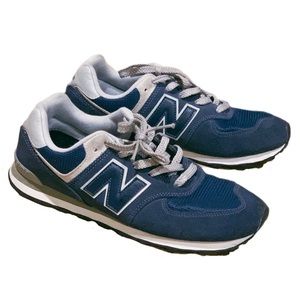 Navy New balance 574 sneakers men’s size 7
